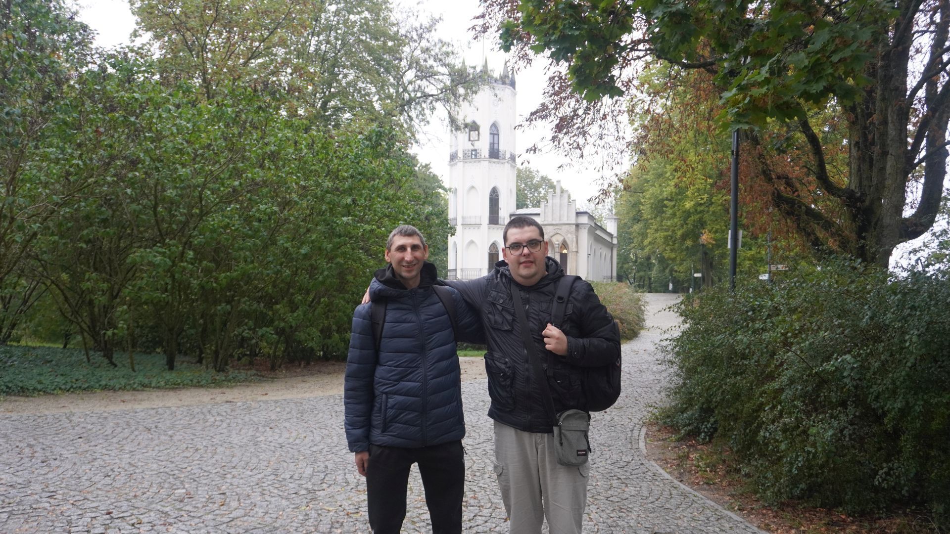 Uczestnicy Sebastian i Karol w Opinogórze. 