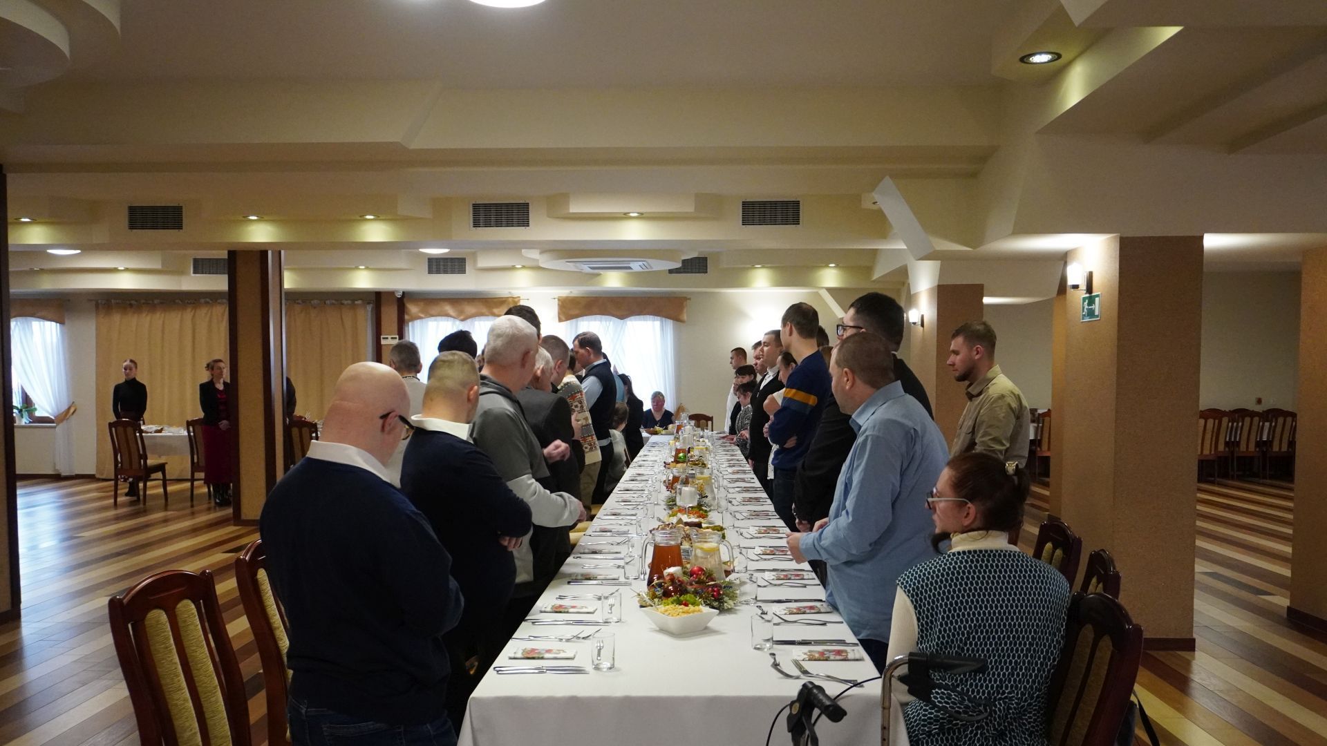 Uczestnicy PŚDS podczas spotkania opłatkowego 2025.